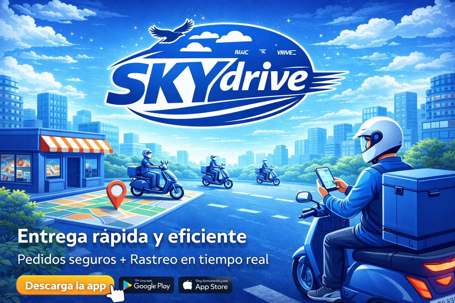 Banner Skydrive